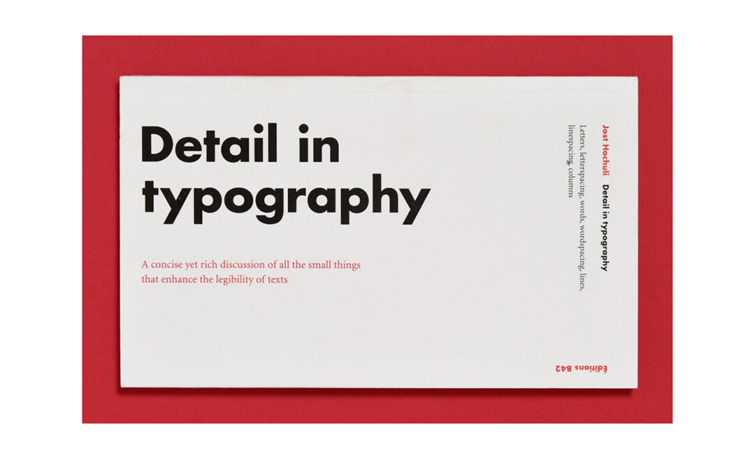 Detail In Typography Book Cover